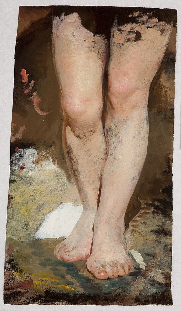 Henryk Siemiradzki - Frine alle feste di Poseidone a Eleusi, studio, Museo Nazionale di Cracovia